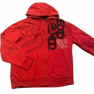 Ecko original full zip hoodie sweatshirt large